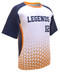Control Series Premium  - "Grid" Custom Sublimated 2 Button Baseball Jersey