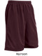 Adult 7" Inseam "Low Cut Zone" Mesh Basketball Shorts