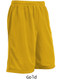 Adult 7" Inseam "Low Cut Zone" Mesh Basketball Shorts