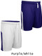 Womens 8" Inseam "Center" Reversible Basketball Shorts
