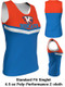 Control Series - Womens/Youth "Burst" Custom Sublimated Track Singlet Womens/Youth Sublimated Track Singlets All Sports Uniforms
