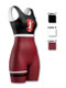Womens "Underdog" Custom Sublimated Wrestling Singlet Womens Wrestling Singlets All Sports Uniforms
