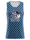 Control Series - Womens/Girls "Checkered" Custom Sublimated Track Singlet Womens/Youth Sublimated Track Singlets All Sports Uniforms