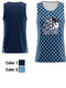 Control Series - Womens/Girls "Checkered" Custom Sublimated Track Singlet Womens/Youth Sublimated Track Singlets All Sports Uniforms