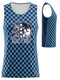Control Series - Womens/Girls "Checkered" Custom Sublimated Track Singlet Womens/Youth Sublimated Track Singlets All Sports Uniforms