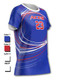 Control Series Premium - Womens/Girls "Ace" Custom Sublimated Short Sleeve Volleyball Jersey Premium Volleyball Jerseys All Sports Uniforms