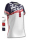 Control Series Premium - Womens/Girls "Freedom (Short Sleeve)" Custom Sublimated Volleyball Jersey Premium Volleyball Jerseys All Sports Uniforms