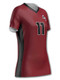 Control Series Premium - Womens/Girls "Side Insert Solid Short Sleeve" Custom Sublimated Volleyball Jersey Premium Volleyball Jerseys All Sports Uniforms