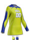 Control Series - "Spike" Custom Sublimated Volleyball Jersey Long Sleeve Volleyball Jerseys All Sports Uniforms