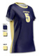 Control Series - "Back Pattern" Short Sleeve Custom Sublimated Volleyball Jersey Short Sleeve Volleyball Jerseys All Sports Uniforms