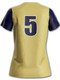 Control Series - "Back Pattern" Short Sleeve Custom Sublimated Volleyball Jersey Short Sleeve Volleyball Jerseys All Sports Uniforms
