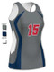 Control Series - "Spire" Sleeveless Custom Sublimated Volleyball Jersey Sleeveless Volleyball Jerseys All Sports Uniforms