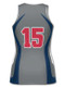 Control Series - "Spire" Sleeveless Custom Sublimated Volleyball Jersey Sleeveless Volleyball Jerseys All Sports Uniforms