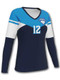 Control Series - "Attack Block" Custom Sublimated Volleyball Jersey Long Sleeve Volleyball Jerseys All Sports Uniforms