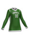 Control Series - Quick Ship "Legion" Custom Sublimated Volleyball Jersey Long Sleeve Volleyball Jerseys All Sports Uniforms