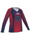 Control Series - Quick Ship "Side Out" Custom Sublimated Volleyball Jersey Long Sleeve Volleyball Jerseys All Sports Uniforms