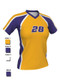 Control Series - Quick Ship "Short Sleeve Flare" Custom Sublimated Volleyball Jersey Short Sleeve Volleyball Jerseys All Sports Uniforms