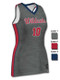 Control Series - Quick Ship "Overlap" Custom Sublimated Volleyball Jersey Sleeveless Volleyball Jerseys All Sports Uniforms