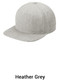 High Profile Flat Bill Baseball Cap