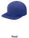 High Profile Flat Bill Baseball Cap
