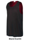 Adult/Youth "Hustle" Decorated Reversible Basketball Jersey All Sports Uniforms