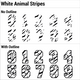 Animal Stripes Numbers Decoration Products All Sports Uniforms