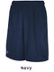 Adult 8" Inseam Russell "Activate" Mesh Coaches Shorts