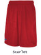 Adult 8" Inseam Russell "Activate" Mesh Coaches Shorts