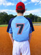 Adult/Youth "Smooth Performance Cutter" Decorated Baseball League Jersey Baseball League Jerseys All Sports Uniforms