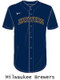 Nike MLB Replica Moisture Control Button Front League Jersey - Order League Baseball Admin Products All Sports Uniforms