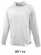 Adult "Ace" Basketball Shooting Shirt with Hood Adult Long Sleeve Shooting Shirts All Sports Uniforms