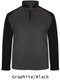Adult "Super Soft Double Team" 1/4 Zip Basketball Shooting Shirt