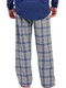 Adult Boxercraft "Harley Flannel" Oxford/Navy Kingston Pajama Pants Adult Pajama Pants All Sports Uniforms