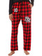 Womens Boxercraft "Harley Flannel" Red/Black Buffalo Pajama Pants