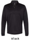 Adult Adidas Lightweight 1/4 Zip Basketball Shooting Shirt Adult Long Sleeve Shooting Shirts All Sports Uniforms