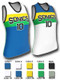 Quick Ship - Womens/Girls "Juke" Custom Sublimated Reversible Basketball Uniform