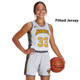 Quick Ship - Womens/Girls "Chain" Custom Sublimated Reversible Basketball Uniform