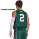 Quick Ship - Adult/Youth "Hangtime" Custom Sublimated Reversible Basketball Uniform Control Series Adult Reversible Basketball All Sports Uniforms