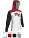 Control Series - Adult/Youth "Sideline" Custom Sublimated Long Sleeve Hooded Shooting Shirt Hooded Sublimated Shooting Shirts All Sports Uniforms