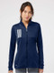 Womens Adidas 3 Stripes Full Zip Coaches Jacket