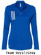 Womens Adidas 3 Stripes Full Zip Coaches Jacket