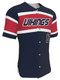 Juice Series - "Throwback" Custom Sublimated Button Front Baseball Jersey Button Fronts All Sports Uniforms