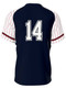 Juice Series - "Bullpen" Custom Sublimated Two Button Baseball Jersey 2 Buttons All Sports Uniforms