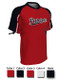 Juice Series - "Knuckle" Custom Sublimated Two Button Baseball Jersey 2 Buttons All Sports Uniforms