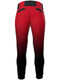 Juice Series - Womens/Girls "Dinger 2 - Gradient" Custom Sublimated Softball Pants Mid-Calf Softball Pants All Sports Uniforms