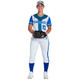 Juice Series - Womens/Girls "Dinger 2 - Gradient" Custom Sublimated Softball Pants Mid-Calf Softball Pants All Sports Uniforms