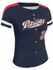 Juice Series - "Breaker" Custom Sublimated Button Front Softball Jersey Button Front Jerseys All Sports Uniforms