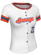 Juice Series - "Brooklyn" Custom Sublimated Button Front Softball Jersey Button Front Jerseys All Sports Uniforms