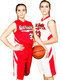 Womens/Girls "Crackerjack" Reversible Basketball Uniform Set