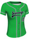 Juice Series - "Southpaw" Custom Sublimated Button Front Softball Jersey Button Front Jerseys All Sports Uniforms